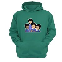 Genérico - Polerón Canguro The Beatles Verde Aguamarina Talla Xl Unisex