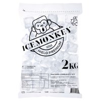 Hielo Cubo Bolsa 2 Kg Ice Monkey