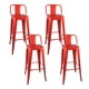 thumbnail image 1 of Set 4 Pisos Taburete De Bar 75 Cm Tolix Charles Rojo, 1 of 3