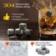thumbnail image 2 of Piedras Enfriadoras Kollea de Acero Inoxidable, 2 of 3