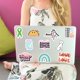 thumbnail image 3 of Pack de pegatinas Puraesla 150 uds impermeables - Salud mental, 3 of 9