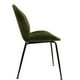 thumbnail image 3 of Silla Berta Velvet Base Negra, 3 of 5