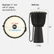 thumbnail image 3 of Djembe Drum Meinl, percusión, madera de caoba africana, 12 x 24 cm, 3 of 7