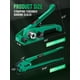 thumbnail image 2 of Kit de flejado Hugbow de alta resistencia, PET en rollo de 1500 lb, 2 of 8