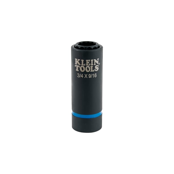 Enchufe de impacto 2 en 1 Klein Tools 66001 de 3/4 y 9/16 pulgadas