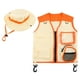 thumbnail image 1 of de Disfraces para Niños, Disfraces Y Accesorios para Actuaciones, Disfraces de Escenario, Accesorios Y Sombrero de Carnaval para Niñas Y Niños Peq , Naranja, 1 of 5