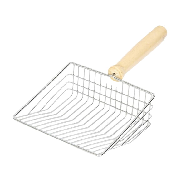 Cat Litter Scooper Metal Scoop Sifter Pala Profunda Caja De Limpieza Herramienta De Limpieza 14.5cmx5.5cmx28cm