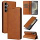 thumbnail image 5 of Funda Cartera para Samsung Galaxy S24 con Ranuras Tarjetas y Soporte - Protección Completa Marrón, 5 of 5