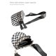 thumbnail image 5 of Bandolera FEIBOON Spacious a cuadros de nylon para mujer, 5 of 6