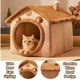 thumbnail image 5 of Cama para Gatos KooTeedd Cueva Acogedora para Gatos con Cojín, 5 of 7
