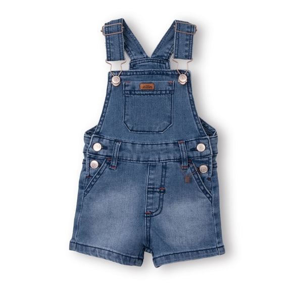 Jardinera Bebé Niño con Bolsillos Denim Pillin