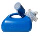 thumbnail image 1 of Urinal YUMSUM de 3000 ml, tamaño grande, para hombre, con tubo de 46 cm, azul y manguera, 1 of 7