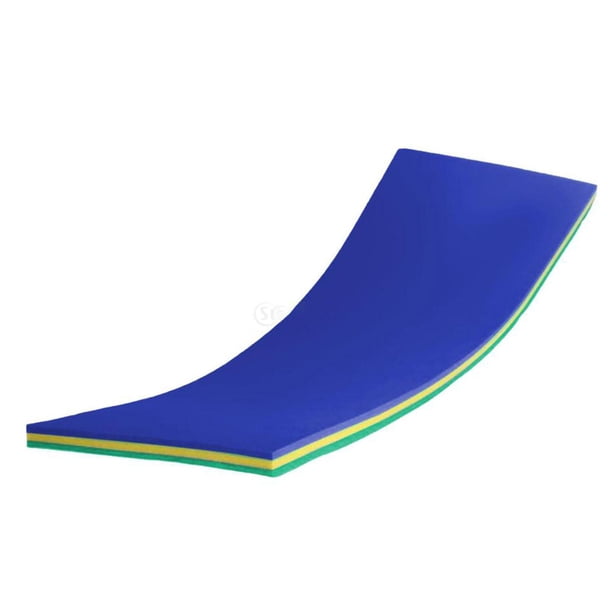 Colchoneta flotante de agua, almohadilla flotante, cómoda, relajante, diversión familiar, colchón, manta flotante para adultos al aire libre, fiesta e 110 cm x 40 cm x 33 cm