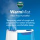 thumbnail image 2 of Humidificador Vicks VWM845 de Vapor Caliente con Vaso para Medicamento, 2 of 9