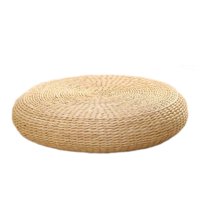 Magideal - Cojín De Meditación, Cojín De Suelo De Paja, Cómodo Cojín Para Sentarse, Almohada De Suelo De Tatami Para Decoración Del Hogar, Sala De Estar Interior S