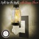 thumbnail image 5 of Luz nocturna LED de enchufe estilo granja vintage Autumn Alley con tarro de cristal en bronce, 5 of 8