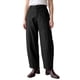 thumbnail image 1 of INSPIRE CHIC Pantalones de Pierna Ancha para Mujer de Cintura Alta Traje Suelto Largo Recto Holgado con Bolsillos Formal Casual Otoño Invierno Pantalones de Traje Talla X Grande Negro, 1 of 5