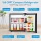 thumbnail image 2 of Minirefrigerador Electactic de 1.6 pies cúbicos con congelador, color negro, 2 of 7