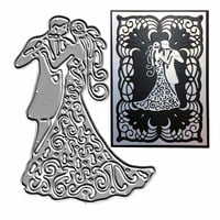 Plantillas De Metal Cutting Dies Hgsalk Para Novios, Novios Y Novias