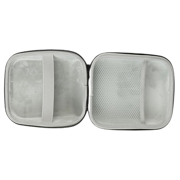 Estuche rígido de EVA para almacenamiento que protege su máquina Estuche liviano de repuesto a prueba de polvo para de presión del brazo , Negro negro pequeño