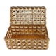 thumbnail image 1 of Joyero De Cristal Elegante Organizador De Baratijas Para Relojes Pendientes Collares Oro, 1 of 5