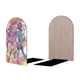 thumbnail image 2 of Jem y las Hologramas Sujetalibros decorativos temáticos, tope para estantería con base antideslizante, uso dual para hogar y oficina - 2 piezas, 2 of 6