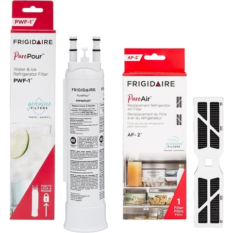 Kit Combinado De Filtros De Agua Y Aire Frigidaire Purepour® Pwf-1