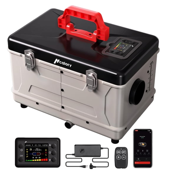 Calentador diésel HCALORY 8KW 5L Toolbox Compact 2S 110V/12/24V