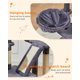 thumbnail image 5 of Cat Tree Taoqimiao MS029SG para gatos de interior con 97 cm, 5 of 8