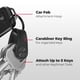 thumbnail image 4 of Llavero KEY SMART Mini organizador de llaves compacto para 5 llaves, 4 of 7
