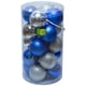 thumbnail image 1 of Set de 20 esferas azul/plata 10 cms, 1 of 2
