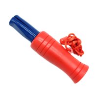 Magideal - Llamador De Pato Real, Silbato Marino, Juguete Para Niños, Instrumento Musical, Sonido Fuerte, Pato Rojo