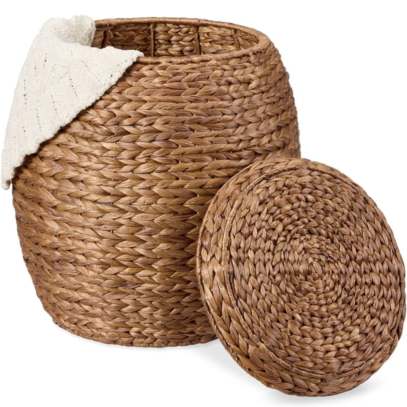 Cesto de Almacenamiento Best Choice Products Jacinto de Agua 43x43x50 cm