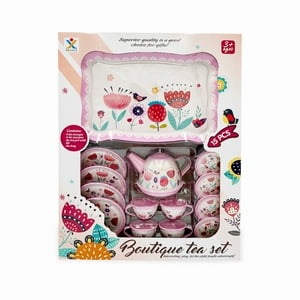 Magnetics - Juego De Té Boutique Rosado 15Pcs