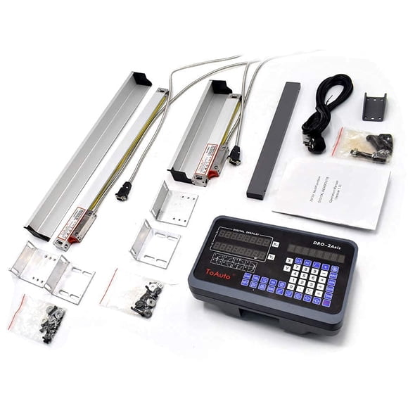 Indicador Digital de 2 Ejes TOAUTO DRO 150 mm + 650 mm 5 µm
