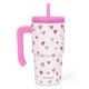 thumbnail image 1 of Vaso aislado SANDJEST 568 ml con diseño de corazón y pajilla, 1 of 7