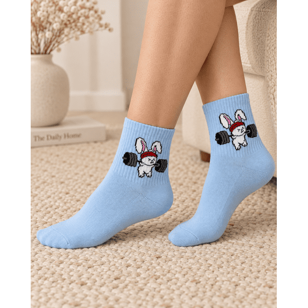 Calcetines Deportivos Mujer Iron Bunny