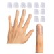 thumbnail image 1 of Protectores para dedos SOR, Inc. Pack de 10 reutilizables transparentes, 1 of 8