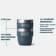 thumbnail image 2 of Taza YETI Rambler de acero inoxidable con aislamiento al vacío de 120 ml, paquete de 2, 2 of 3