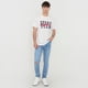 thumbnail image 4 of Polera Hombre R-Neck Print Blanco Corona, 4 of 5