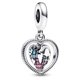thumbnail image 1 of Dangle Charm Pandora Family Spinning Heart Globe, 1 of 2