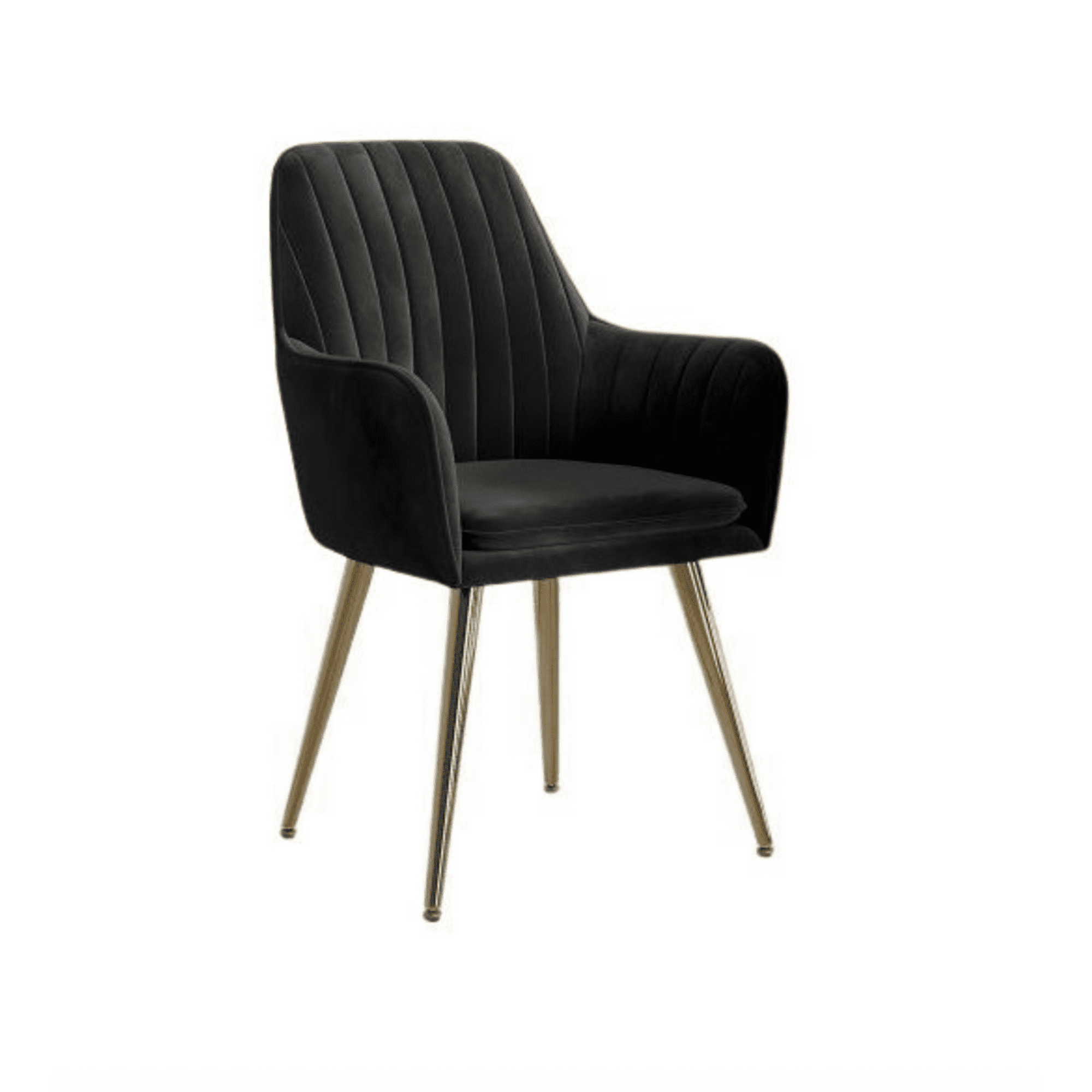 Habita2 Chile - Sitial Poltrona Lineal Gold - Negro