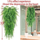 thumbnail image 2 of Plantas artificiales 5 uds boston fern colgantes, 2 of 3