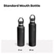 thumbnail image 4 of Botella de agua Hydro Flask 620 ml aislada a prueba de fugas blanca, 4 of 8
