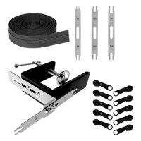 Bothyi - Deslizadores De Abrazadera De Plantilla Con Cremallera, Prácticos Para Abrigos, Accesorios De Costura, Tienda De Ropa