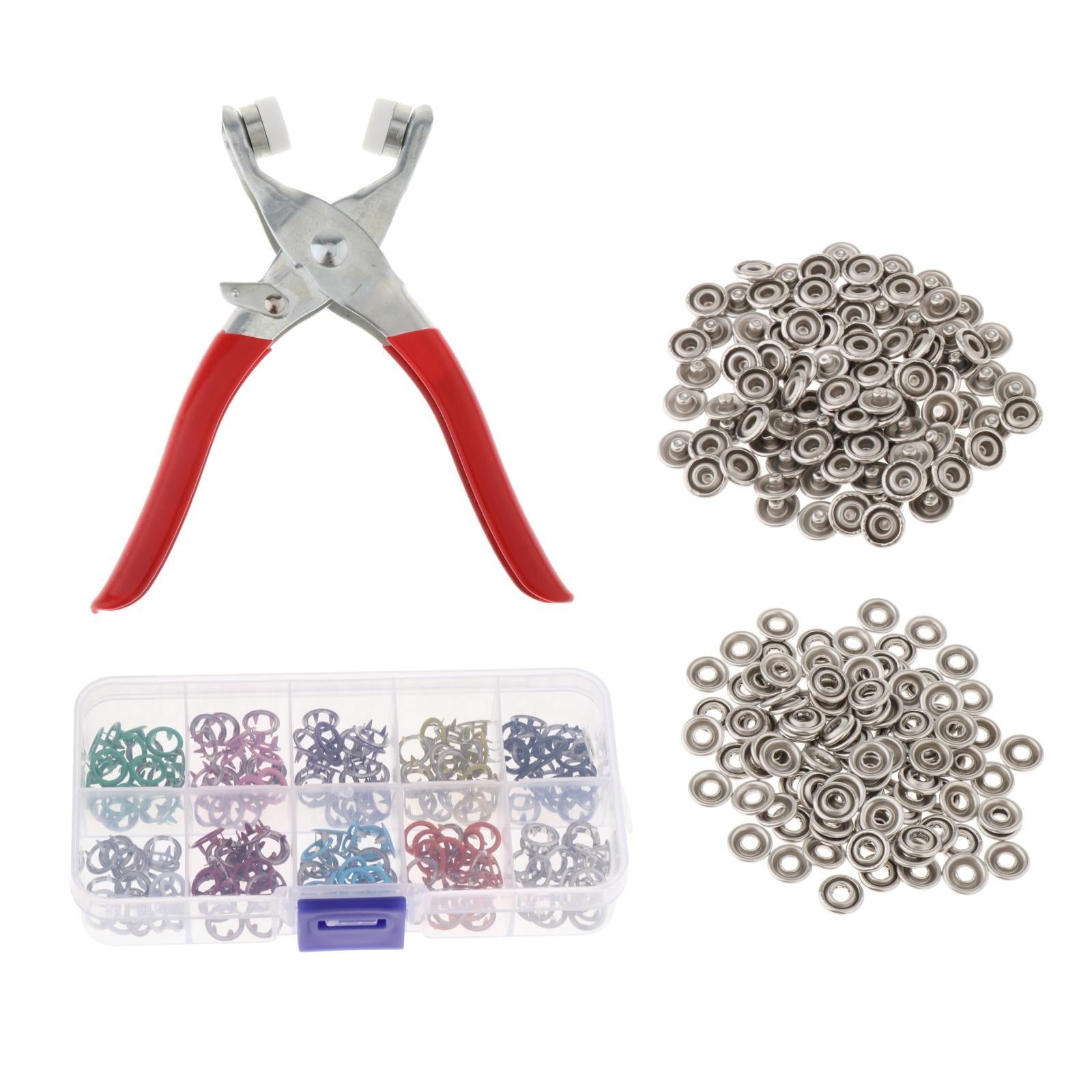 Bothyi - Botones A Presión Con Alicates Espárragos A Presión Con Herramienta De Ajuste Para La Elaboración De Cuero