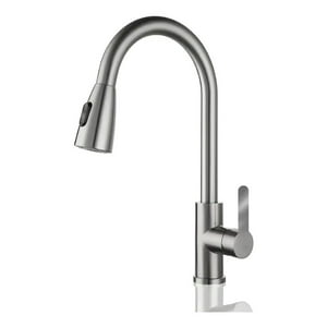 Genérico - Llave Grifo Monomando Lavaplatos Extensible Niquel