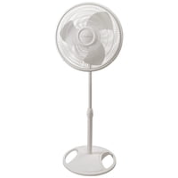 Ventilador De Pie Lasko 2520 Oscilante 40 Cm Blanco