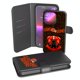 thumbnail image 1 of Funda tipo cartera Keyscaper para iPhone Cleveland Browns negra, 1 of 1