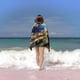 thumbnail image 2 of Toalla de Playa Desmarcar Los Vecinos Green 78 x 160 cm, 2 of 6
